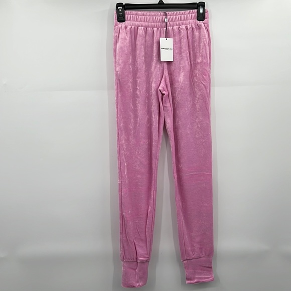 🆕Generation Love Bubblegum Pink Soft Ivy Joggers Loungers Track Choose Love - Picture 2 of 12